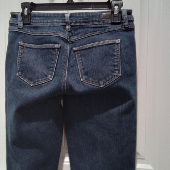 Natural Reflections Size 2 Fleece-lined Classic Denim Blue Women's Jeans - Picture 4 of 15